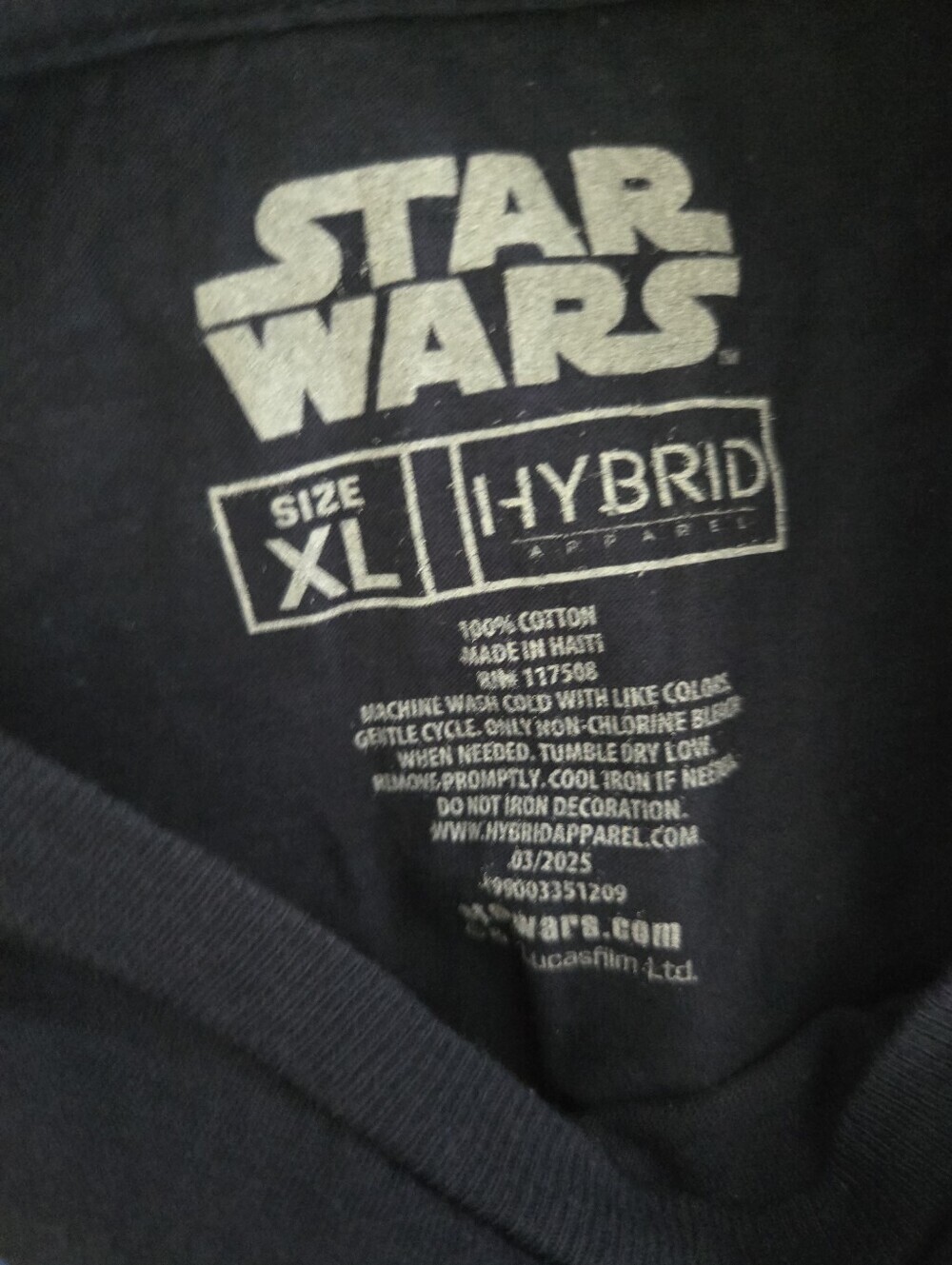 Kids Star Wars TShirt (XL) - Picture 3 of 4